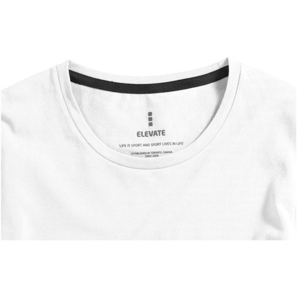 Damski T-shirt organiczny Ponoka z długim rękawem