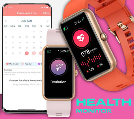 SMARTWATCH DAMSKI Rubicon RNCE83 - CIŚNIENIOMIERZ (sr032e)