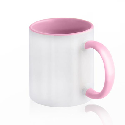 2-kolorowy kubek ceramiczny pod sublimację, 325 ml