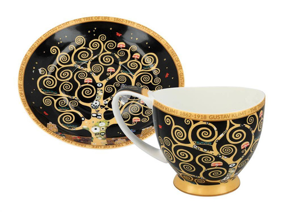 Filiżanka Big Vanessa - G. Klimt, Drzewo życia (CARMANI)