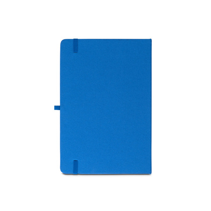 ANNE. Notatnik A5 z poliestru z recyklingu (100% rPET) z kartkami w linie