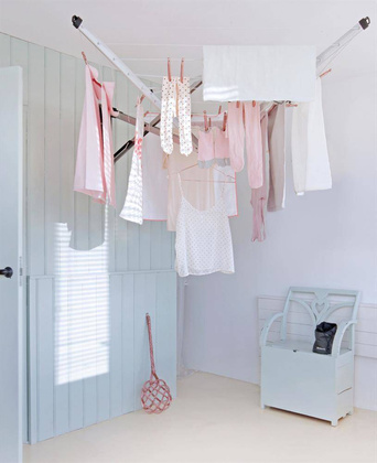 Suszarka ścienna Wallfix 24m szara 375842