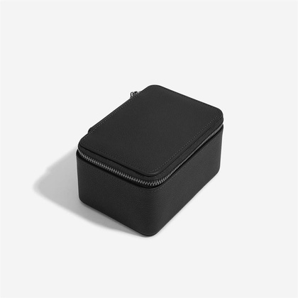 Pudełko na zegarki podróżne Stackers Pebble czarno-szare dwukomorowe