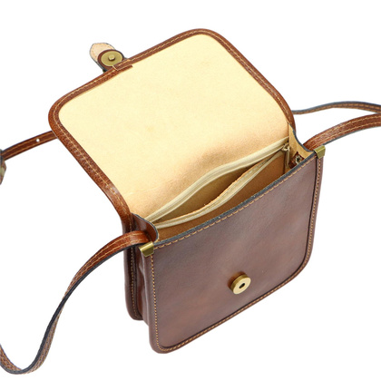 Torebka damska skórzana 133 Zielona