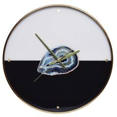 Zegar ścienny okrągły jasny duży