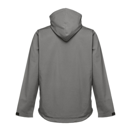THC ZAGREB. Męska kurtka softshell z poliestru i elastanu