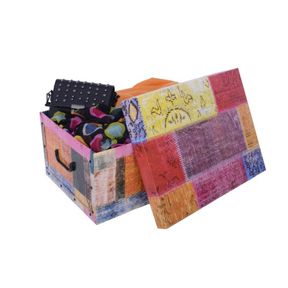 Pudełko kartonowe MAXI PATCHWORK VINTAGE