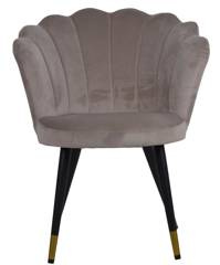 Fotel muszla beżowe