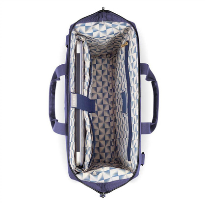 Delsey Montrouge Damska fioletowa torba na laptopa 14"