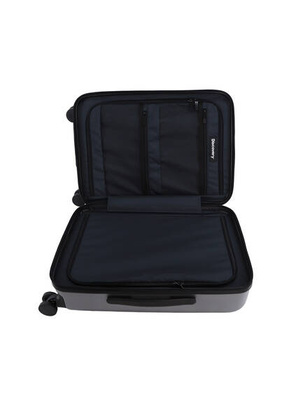 Walizka mała kabinowa Discovery PATROL srebrna