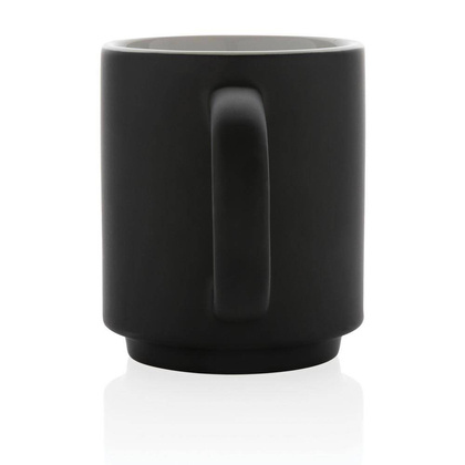 Kubek ceramiczny 180 ml UPOMINKARNIA Czarny