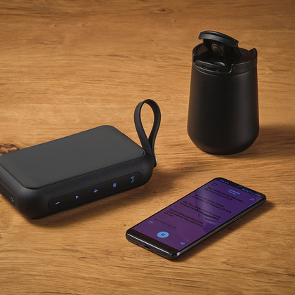 Glosnik Hawking z recyklingu ABS 4 000 mAh