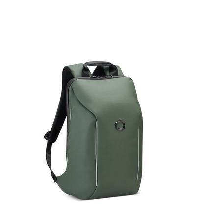 Walizka Delsey Securain Miejski zielony plecak na laptopa 16"