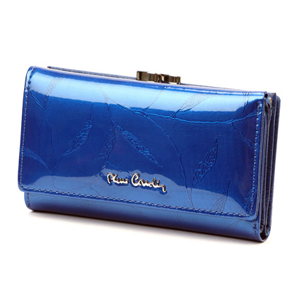 Średniej wielkości skórzany portfel Pierre Cardin