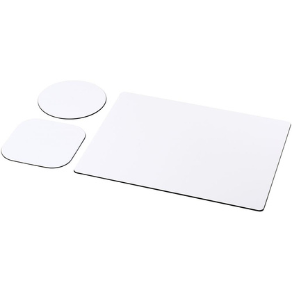 Podkładka pod mysz Brite-Mat® w zestawie z podkładkami pod kubek combo 1