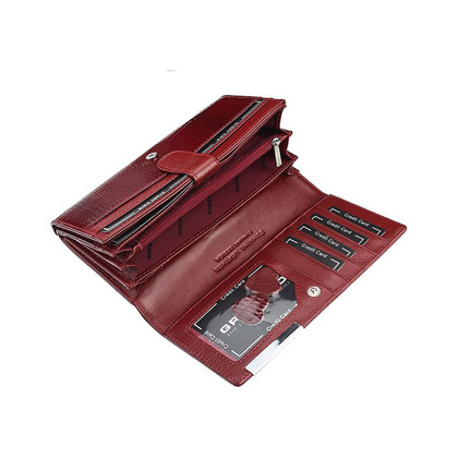 Portfel damski skórzany PELLUCCI GF102 Zielony