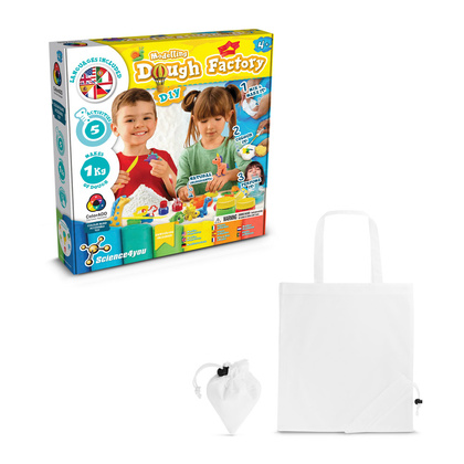Modeling Dough Factory Kit II. Gra edukacyjna dostarczany ze składaną torbą prezentową