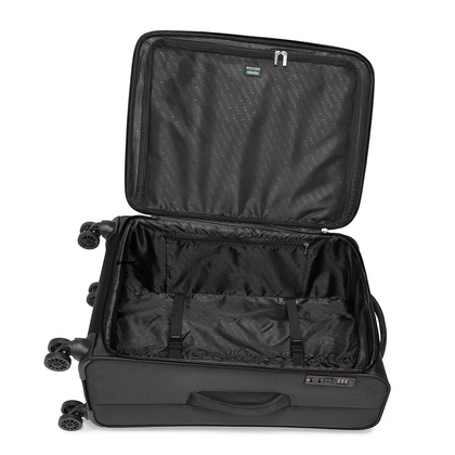 Średnia walizka PUCCINI KOS EM50255B 1 Czarna