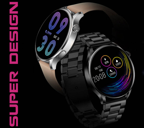 SMARTWATCH DAMSKI Rubicon RNCE81 - WYKONYWANIE POŁĄCZEŃ, PULSOKSYMETR (sr045b)