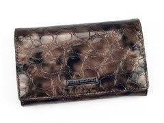 Portfel damski skórzany PELLUCCI FZ-101 Popiel