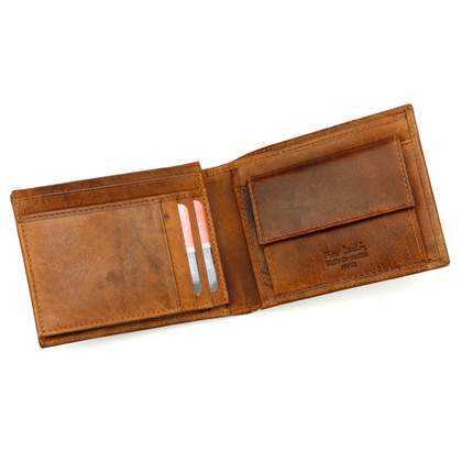 Portfel męski skórzany PIERRE CARDIN TILAK110 8806 Camel