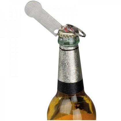 Brelok metalowy STICKIT 158307 Szary