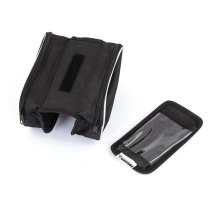 Sakwa torba rowerowa na ramę z etui na telefon  K-076