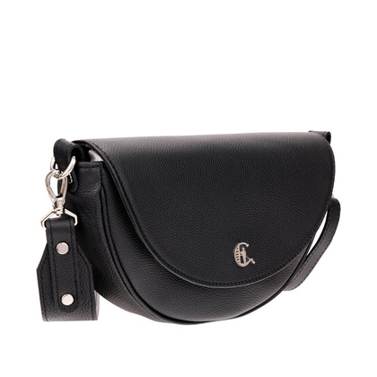 Mała torebka crossbody Canaletto ze skóry licowej – łódkowaty kształt i elegancki design TD606