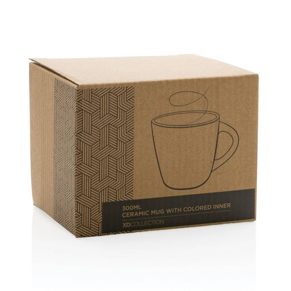 Kubek ceramiczny 300 ml P434.005 Szary