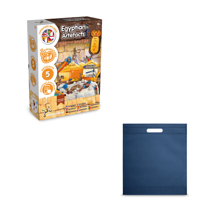 Ancient Egypt Excavation Kit IV. Gra edukacyjna dostarczany z torebką prezentową z włókniny