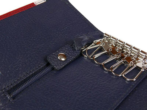 BH-367 COLOURS Etui na klucze Granatowe