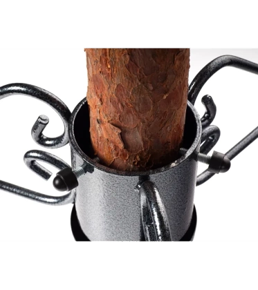 Stojak CHOINKOWY METALOWY czarny pod choinkę podstawka drzewko