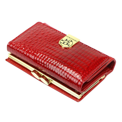 Nieduży portfel damski GL-117 czerwony