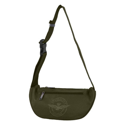 Nerka saszetka na biodra AERONAUTICA MILITARE City Zielona