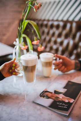 Komplet 2 szklanek do latte 350ml Diva 6490