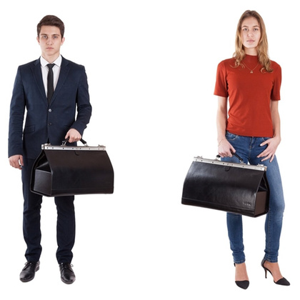 BIG KUFER TORBA SKÓRZANA KEMER VOOC 50 PK2 BRĄZOWA