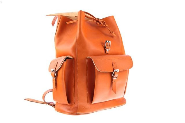 Ogromny plecak skórzany KEMER VOOC Vintage P40 naturalny