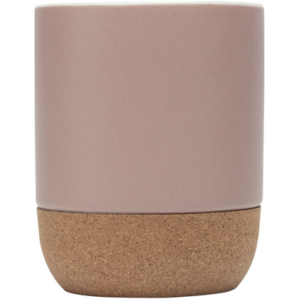 Billie kubek ceramiczny o pojemności 300 ml z detalami z korka i matowym wykończeniem