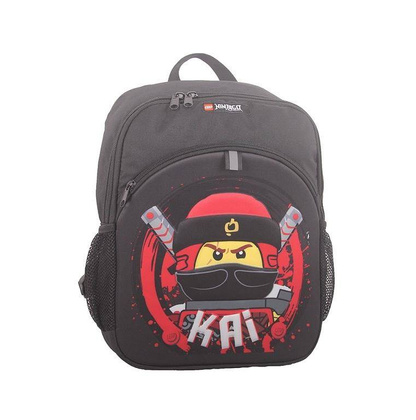 Plecak dziecięcy LEGO Ninjago Kai 10100-05 Czarno Czerwony