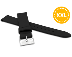 MINET XXL Czarny pasek z luksusowej skóry Top Grain - 20 - XXL