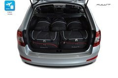 SKODA OCTAVIA KOMBI 2013+ TORBY DO BAGAŻNIKA 5 SZT KJUST