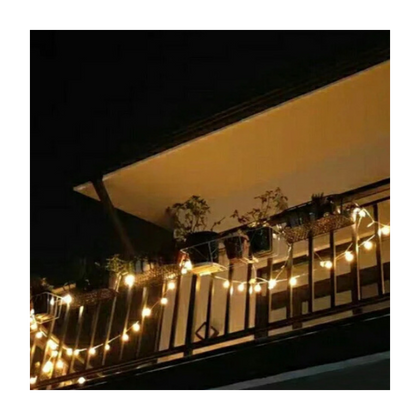 Światełka lampki kulki wewnętrzne/ zewnętrzne 71 LED Białe Ciepłe, 2 tryby LAMP46