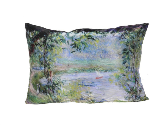 Poduszka z wypełnieniem/suwak - A. Renoir (CARMANI)