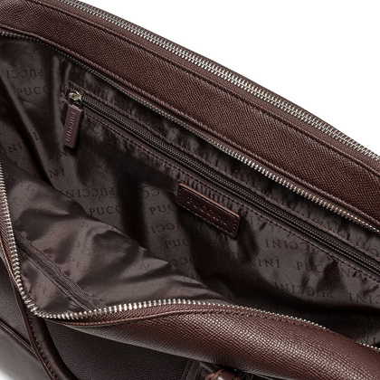 Torba na laptop 17" PUCCINI FASHION TL2507 2 Brązowa