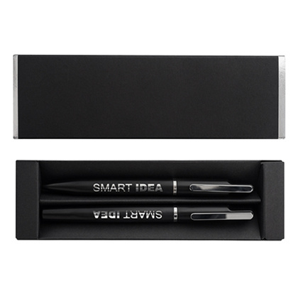 Zestaw piśmienniczy Treasure, srebrny