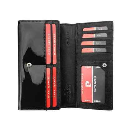 Portfel damski skórzany PIERRE CARDIN 05 LINE 106 Czerwony