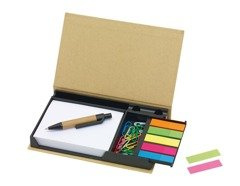 Pudełko na notatki DRAWER, brązowy