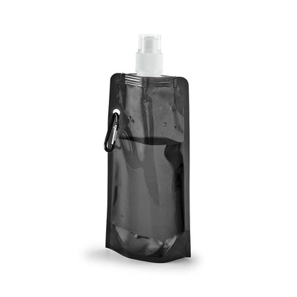 Składana butelka 460 ml, czarna