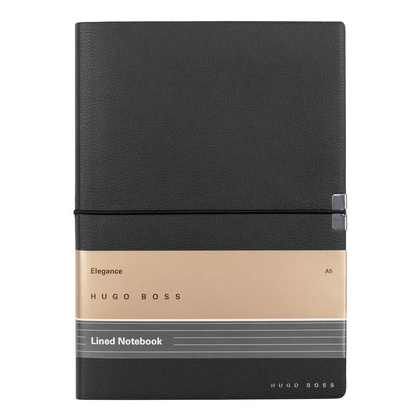 Notatnik A5 Elegance Storyline Black Lined