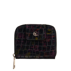 Skórzany portfel damski Canaletto kolorowy z naturalnej skóry licowej PD1023cs326 RFID